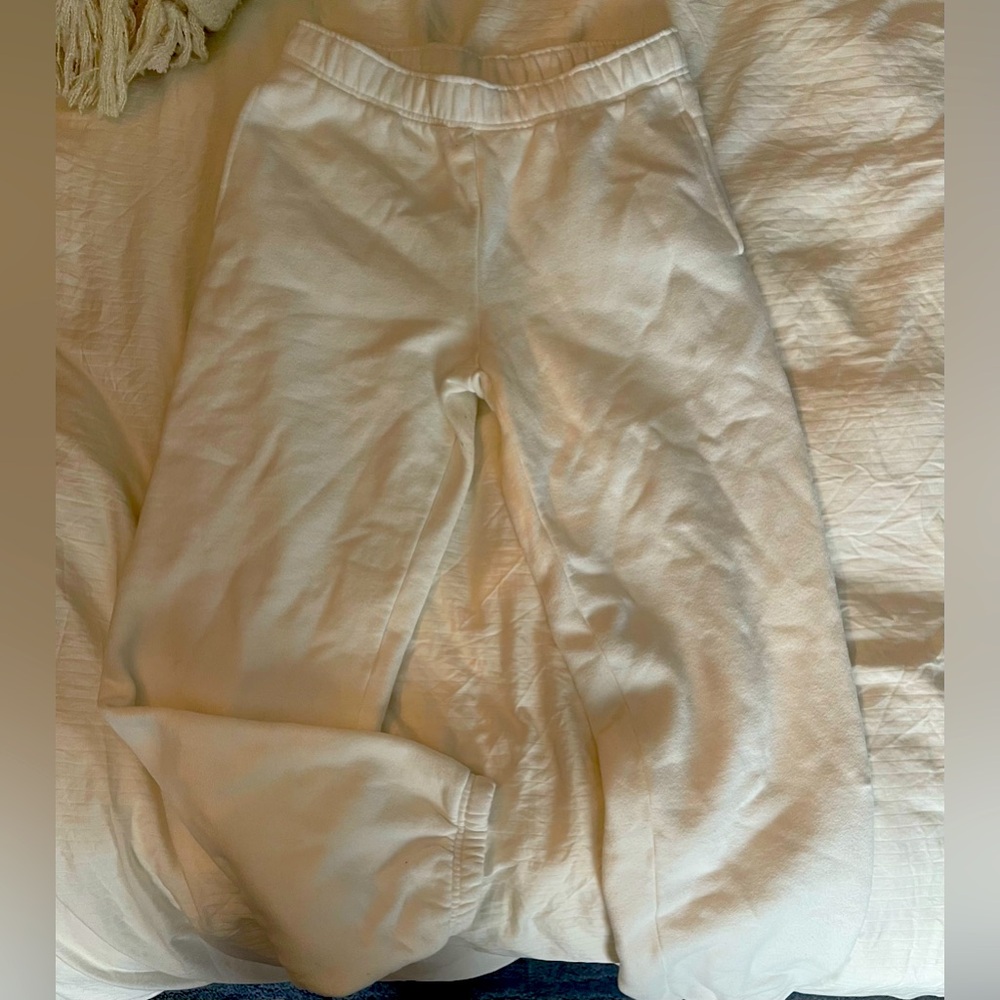 White Cozy Fleece Mega Sweatpant™